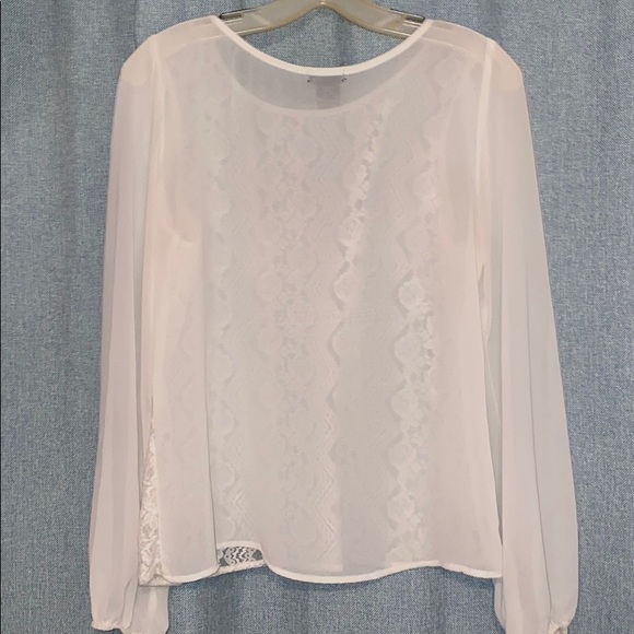 Cream lace top - Picture 4 of 4